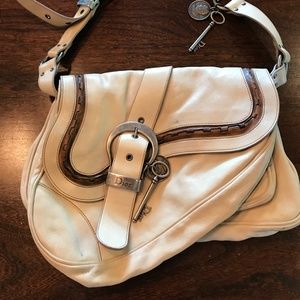 Christian Dior gaucho double saddle bag